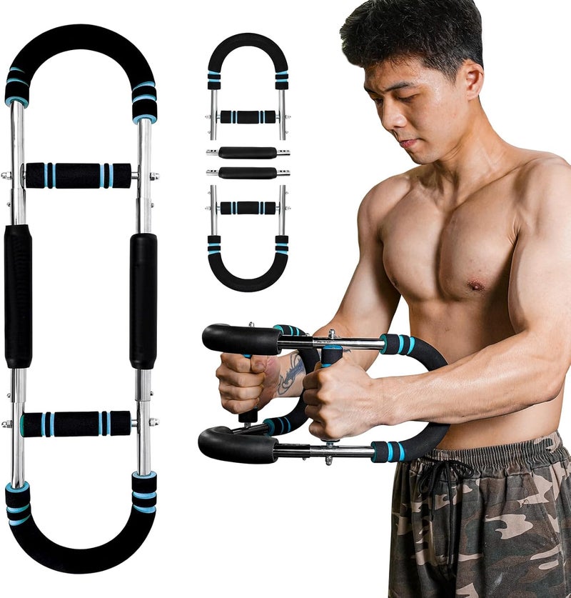 BudgetBliss Chest Workout Equipment, Twister arm Trainer, Adjustable 5 Resistance Levels Ergonomic Home Gym Equipment, Chest Workout Equipment for Daily Fitness and Muscle Building Training - Image 1